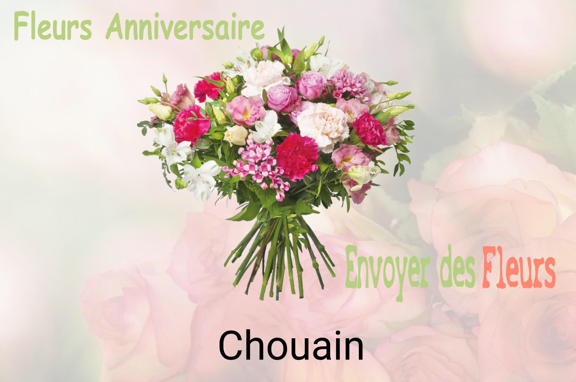 Bouquet de fleurs d’anniversaire livré à Chouain