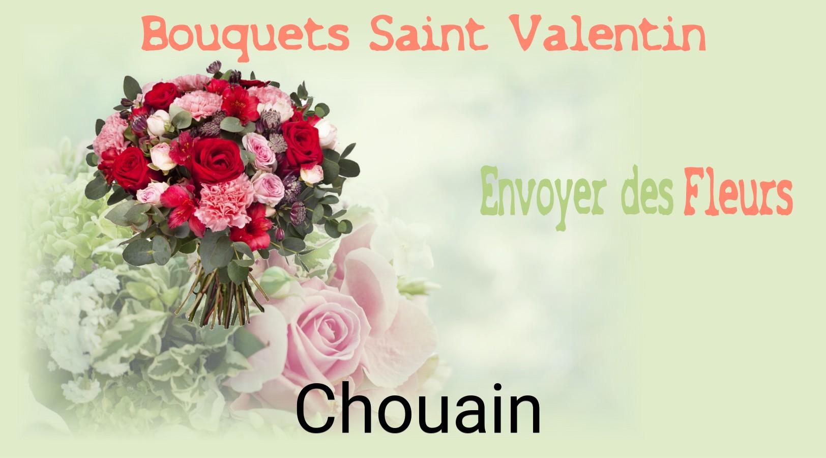 Roses de Saint-Valentin livrées à Chouain